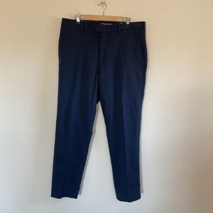 Banana Republic Men's Slim Fit Traveler Pants Sz 38x32 Malibu Blue